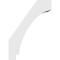 Ekena Millwork 3 1/2-in. W x 10-in. D x 14-in. H Imperial Architectural Grade PVC Knee Brace BRCP035X10X14IMP - alternate 6